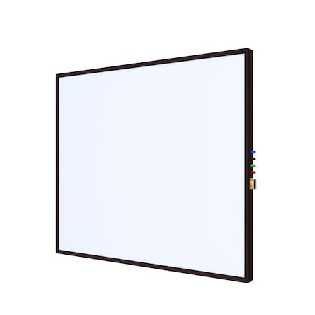 Ghent Porcelain Whiteboard, 47.75x95.75, Cherry, Porcelain, 47-3/4", 95-3/4", Cherry IMM48WCH